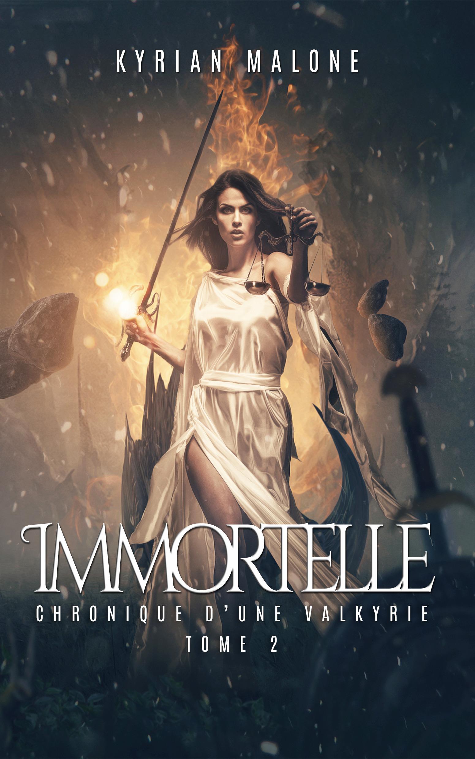 ebook cover of Immortelle - 2, by Kyrian Malone