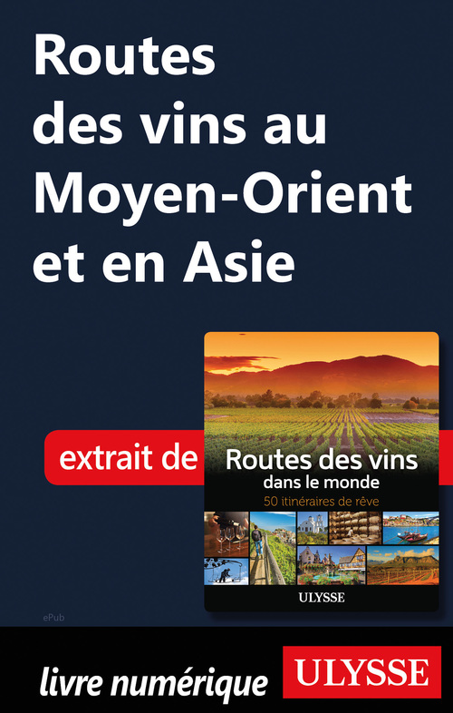ebook cover of Routes des vins au Moyen-Orient et en Asie, by Nathalie Richard
