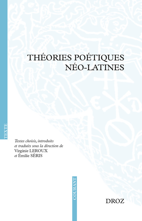 ebook cover of Théories poétiques néo-latines, by Virginie Leroux