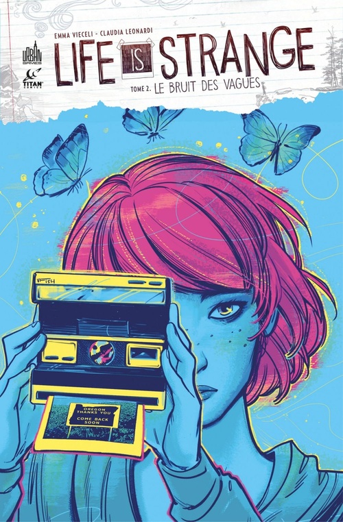 Couverture ebook de Life is Strange - Tome 2 - Le bruit des vagues, de Emma Vieceli