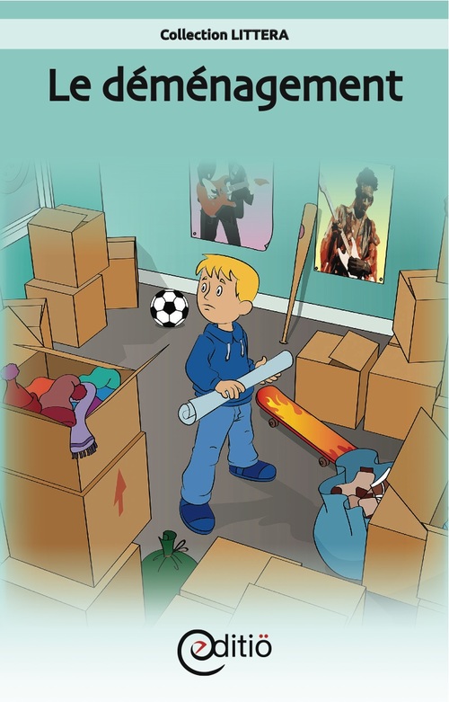 Couverture ebook de Le déménagement, de Tomy Pageau