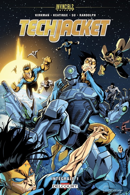 Couverture ebook de Invincible Univers - Tech Jacket T01, de Robert Kirkman