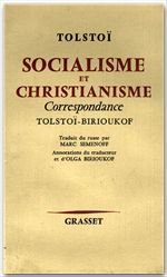 Couverture ebook de Socialisme et christianisme, de Léon Tolstoï, Marc Semenoff