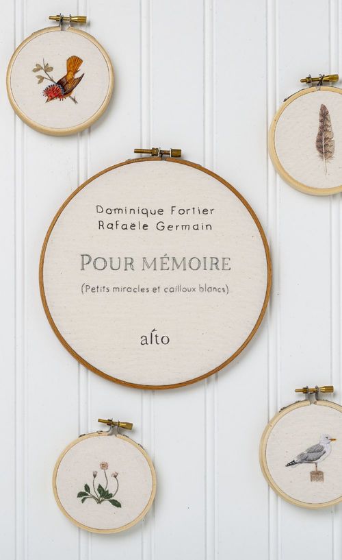 ebook cover of Pour mémoire, by Dominique Fortier, Rafaële Germain