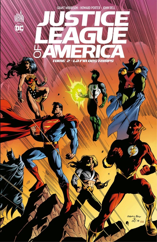 Couverture ebook de Justice League of America - Tome 2 - La fin des temps, de Grant Morrison, Mark Millar