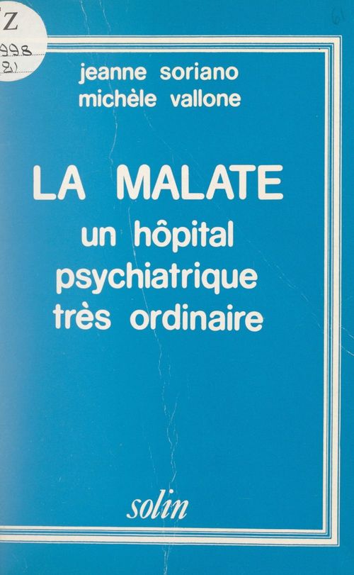 ebook cover of La Malate, by Jeanne Soriano, Michele Vallone