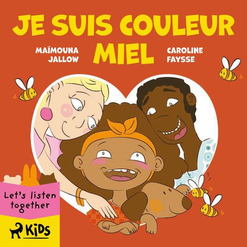 Couverture audiobook de Je suis couleur miel, de Caroline Faysse, Maimouna Jallow