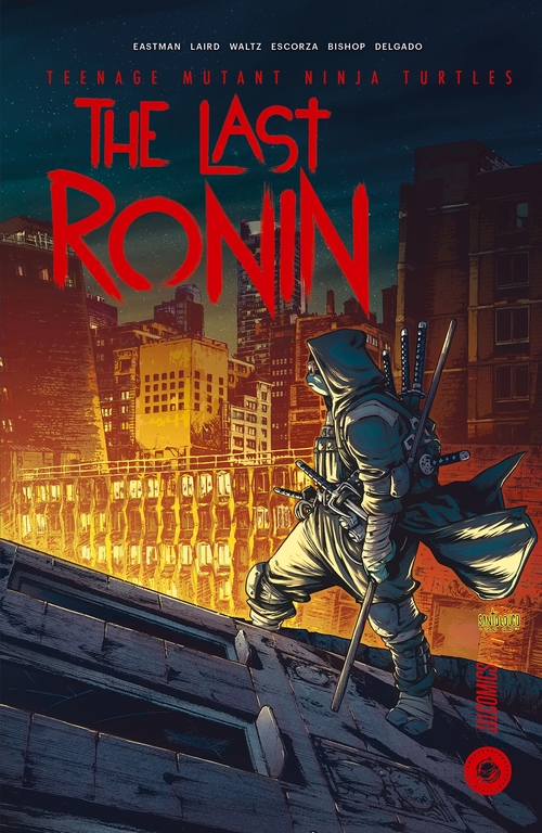 Couverture ebook de Les Tortues Ninja - TMNT : The Last Ronin, de Kevin Eastman, Peter Laird, Tom Waltz