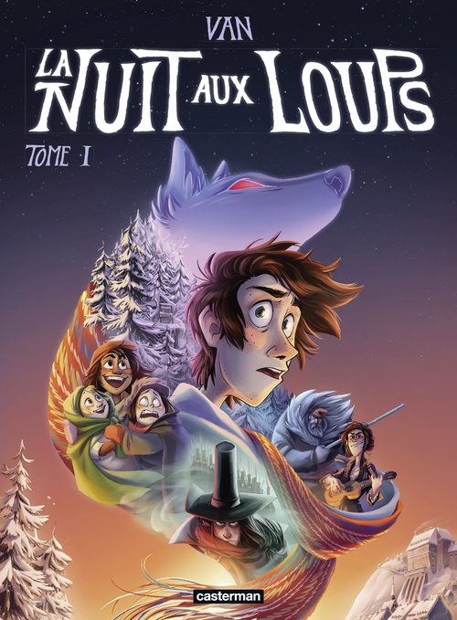 Couverture ebook de La Nuit aux loups (Tome 1), de Van Lalonde
