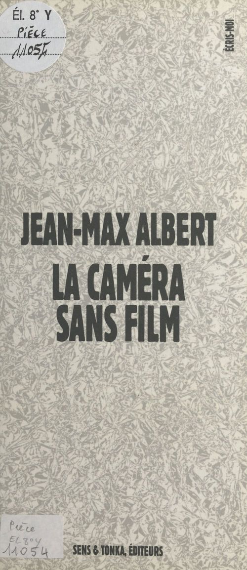 Couverture ebook de La caméra sans film, de Albert/Jean-Max