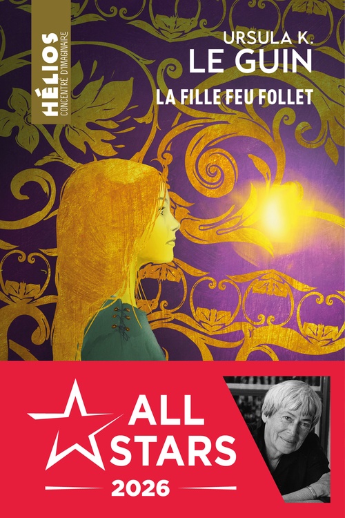 ebook cover of La fille feu follet, by Ursula Le Guin