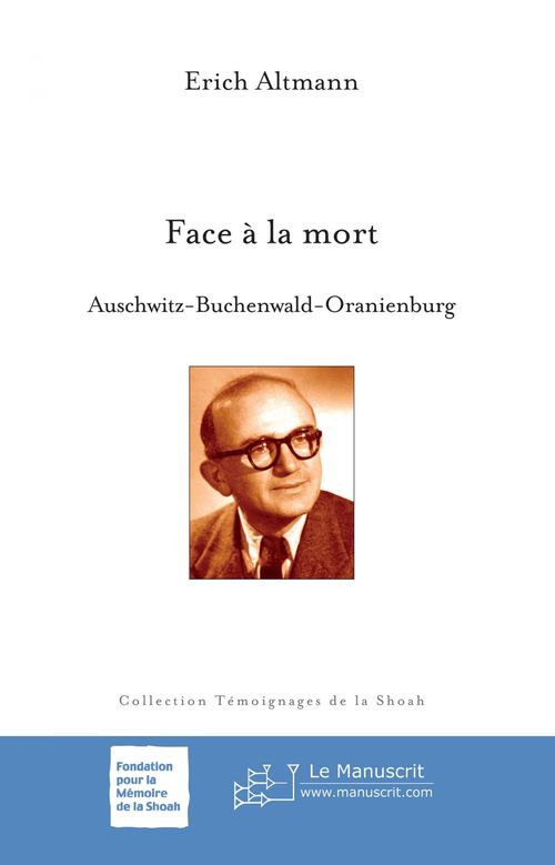 ebook cover of Face à la mort, by Erich Altmann