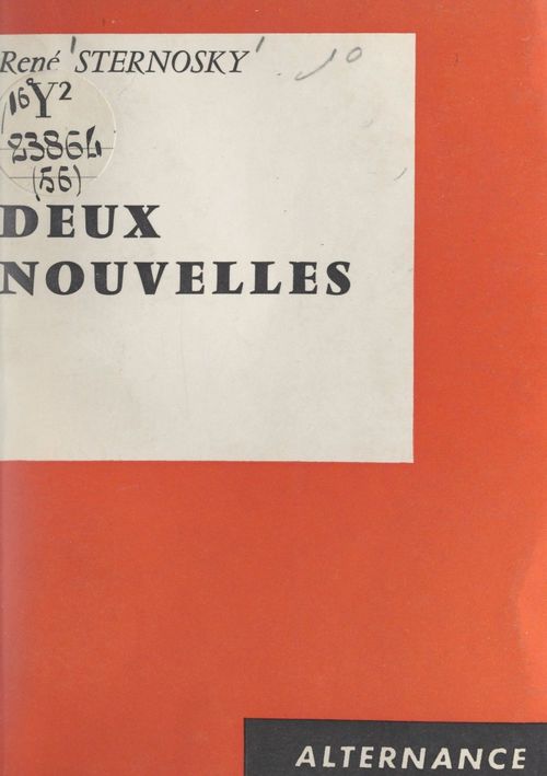Couverture ebook de Deux nouvelles, de Rene Sternosky