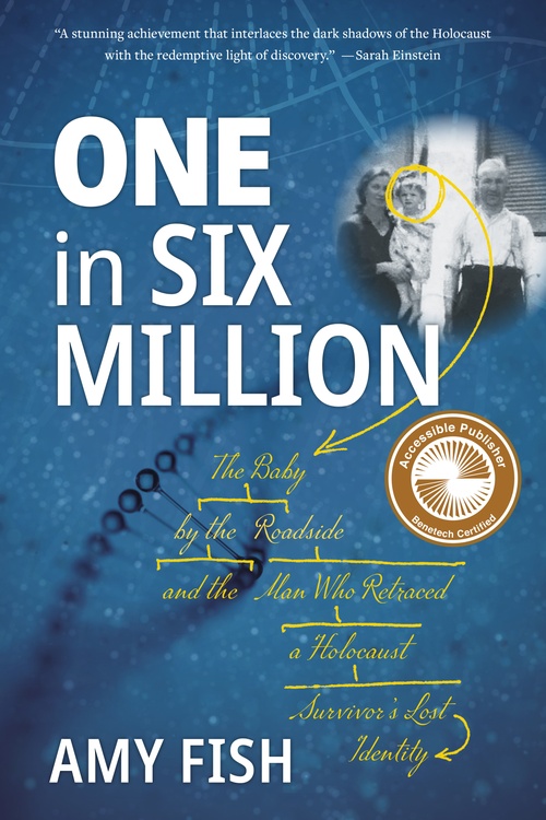 ebook cover of One in Six Million, by Amy Fish