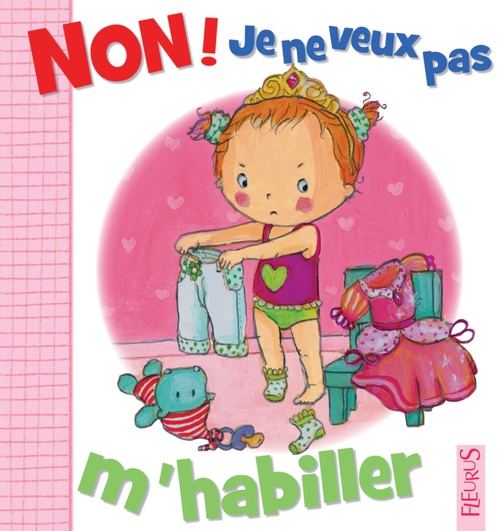 Couverture ebook de Non ! je ne veux pas m'habiller, de Beaumont/Belineau