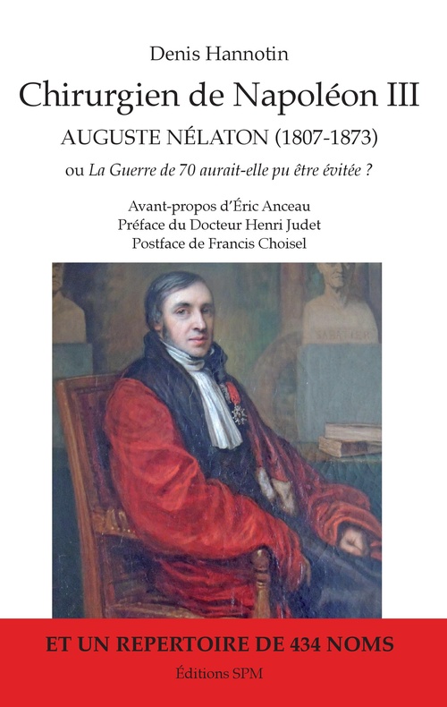Couverture ebook de Chirurgien de Napoléon III, de Denis Hannotin