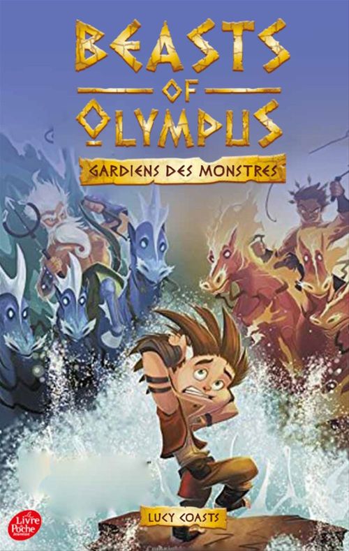ebook cover of Beasts of Olympus - Tome 3 - La Course des dieux, by Lucy Coats