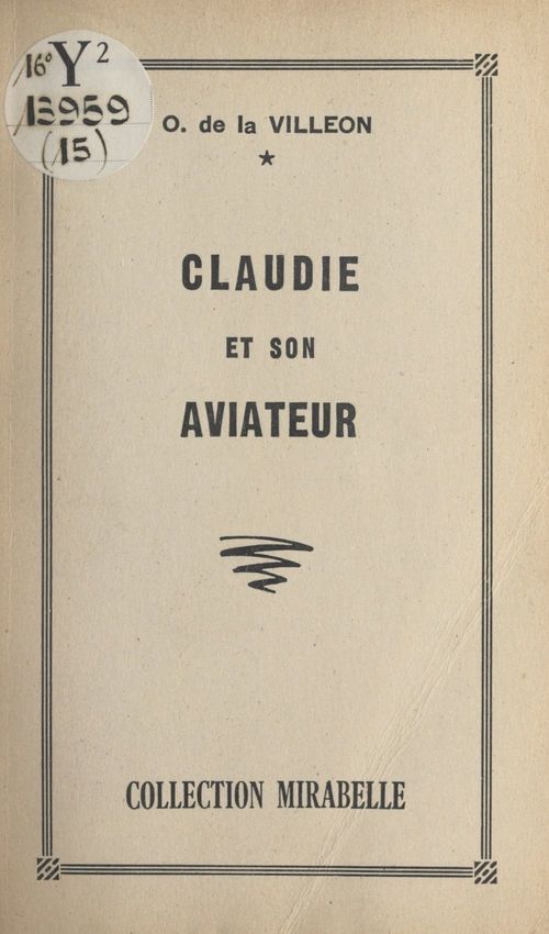 ebook cover of Claudie et son aviateur, by Ombline De La Villeon
