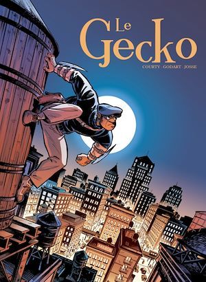 ebook cover of Le Gecko, by Nicolas Courty, Loïc Godart, Tristan Josse