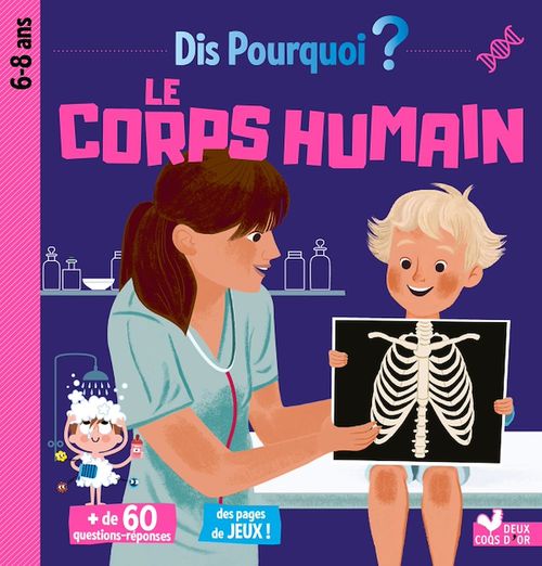 Couverture ebook de Dis pourquoi le corps humain, de Mathilde Paris