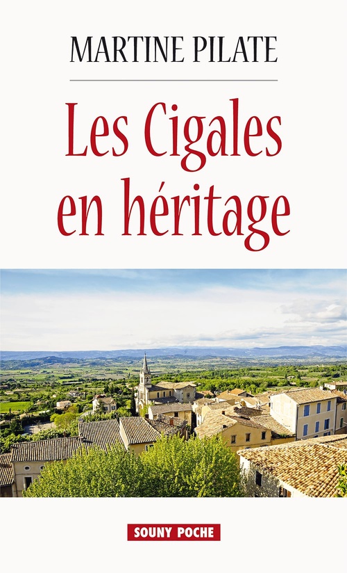 ebook cover of Les Cigales en héritage, by Martine Pilate