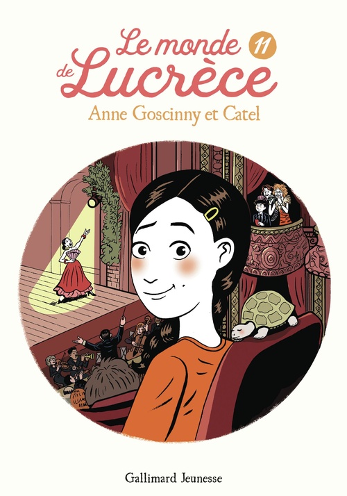 Couverture ebook de Le monde de Lucrèce (Tome 11), de Catel, Anne Goscinny