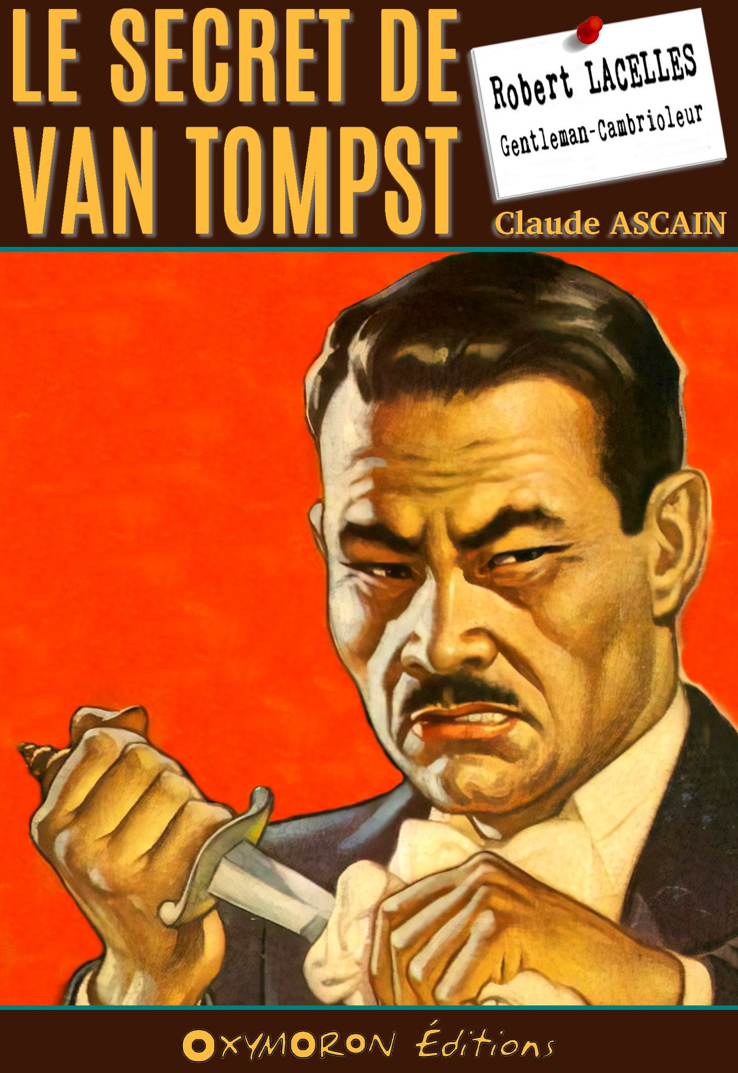 ebook cover of Le secret de Van Tompst, by Claude Ascain