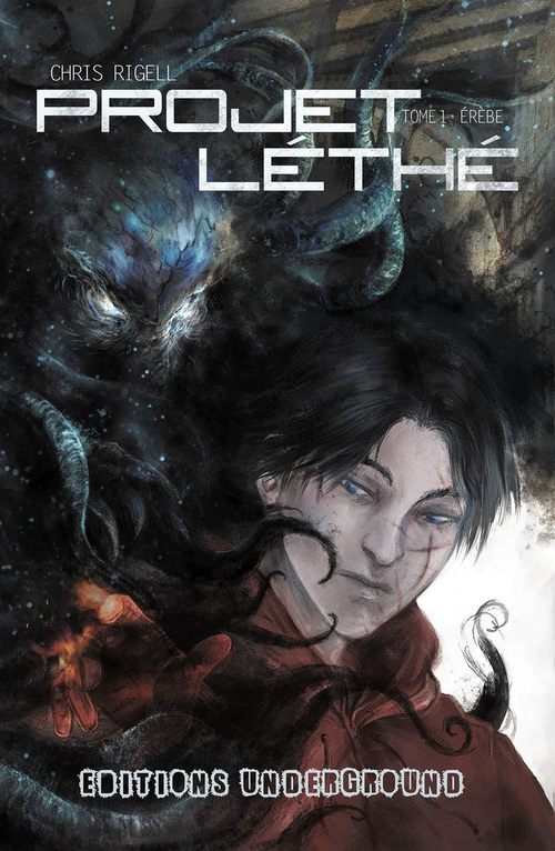 Couverture ebook de Le Projet Léthé - Tome 1 : Érèbe, de Chris Rigell
