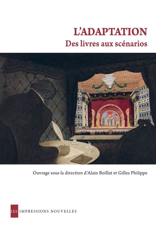 Couverture ebook de L'Adaptation, de Alain Boillat, Gilles Philippe