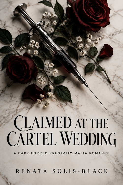 Couverture ebook de Claimed at the Cartel Wedding, de Renata Solis-Black