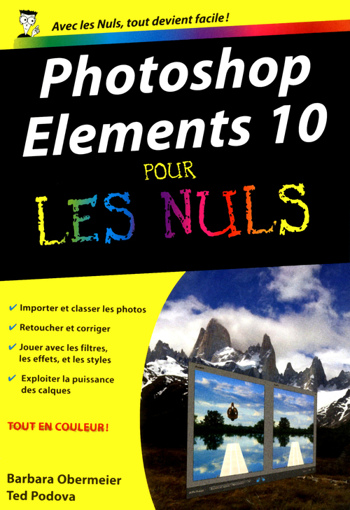 ebook cover of Photoshop elements 10 poche pour les nuls, by Obermeier Barbara