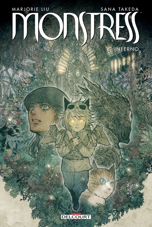 Couverture ebook de Monstress T08 - Inferno, de Marjorie m. Liu, Sana Takeda