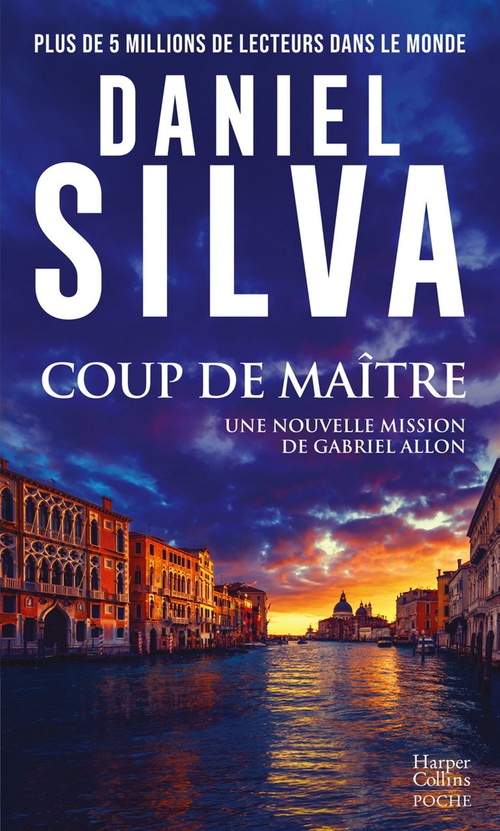 Couverture ebook de Coup de maître, de Daniel Silva