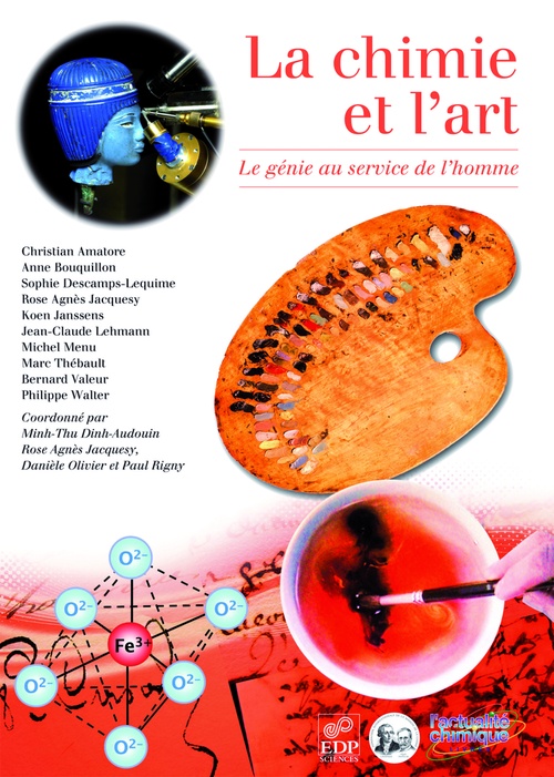 Couverture ebook de La Chimie et l'art, de Collectif