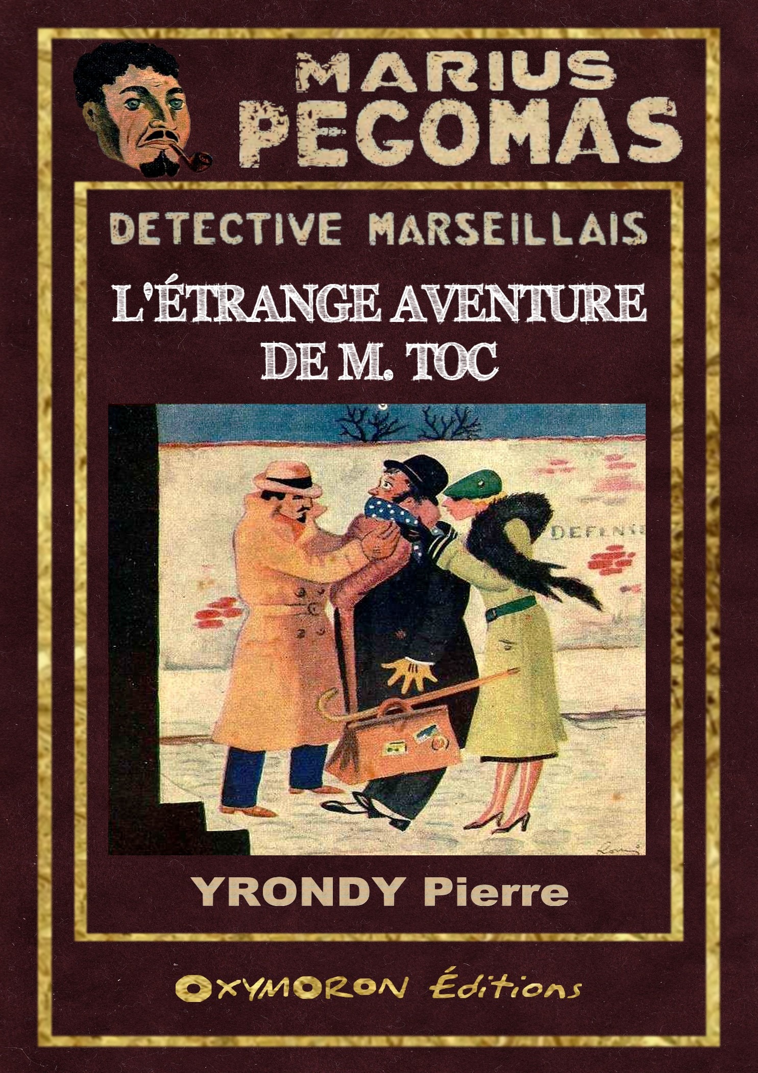 Couverture ebook de L'Étrange Aventure de M. Toc, de Pierre Yrondy