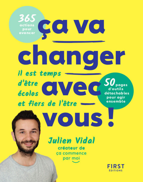Couverture ebook de Ça va changer avec vous !, de Julien Vidal