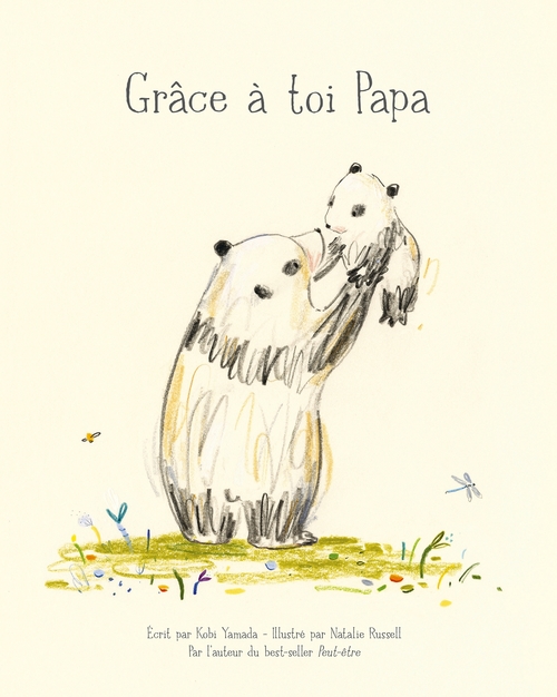 Couverture ebook de Grâce à toi papa, de Kobi Yamada