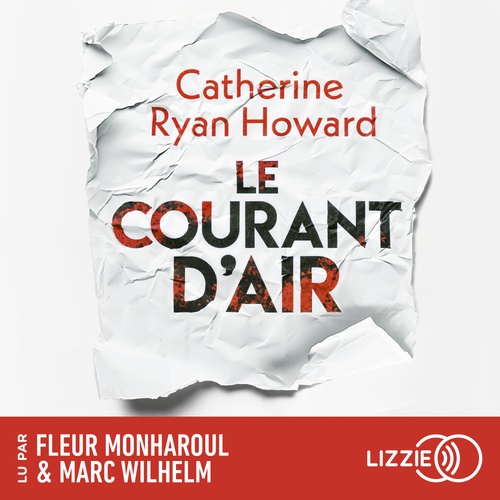 audiobook cover of Le courant d'air, by Catherine Ryan Howard