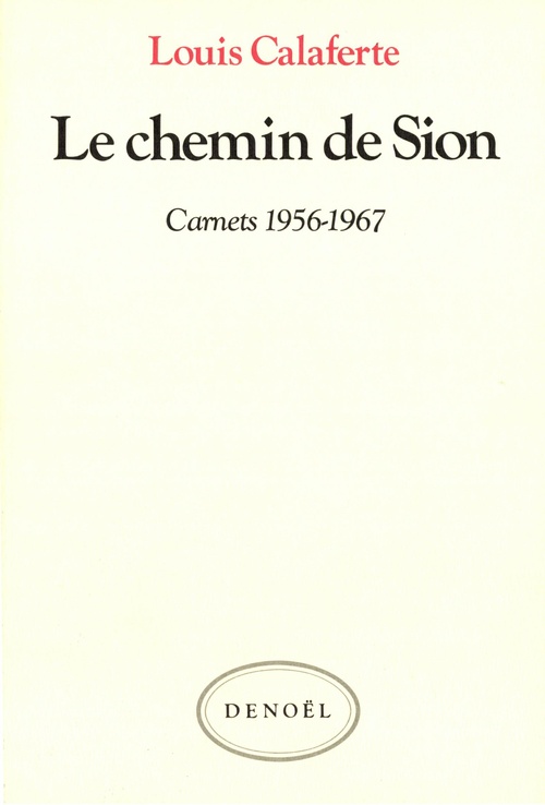 ebook cover of Le Chemin de Sion, by Louis Calaferte