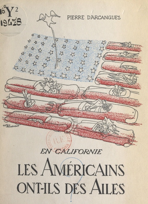 Couverture ebook de En Californie, les Américains ont-ils des ailes ?, de Pierre D''Arcangues