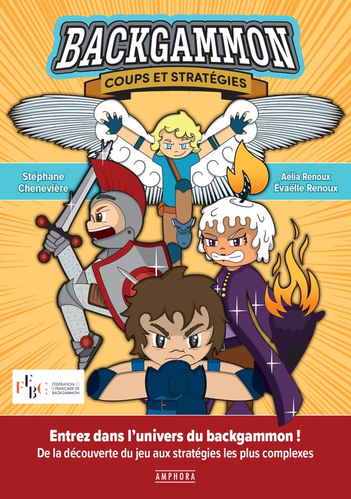 Couverture ebook de Backgammon, de Stéphane Chenevière, Aélia Renoux, Evaëlle Renoux