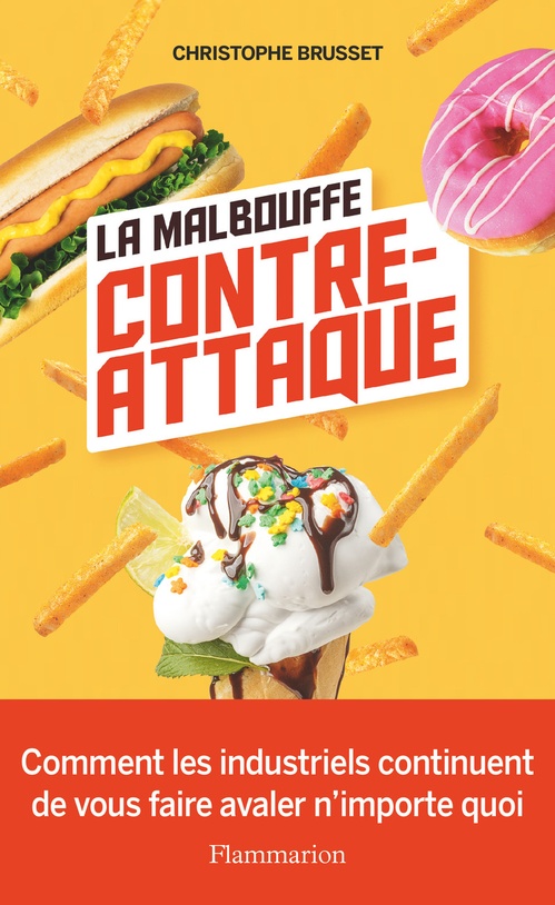 Couverture ebook de La malbouffe contre-attaque, de Christophe Brusset