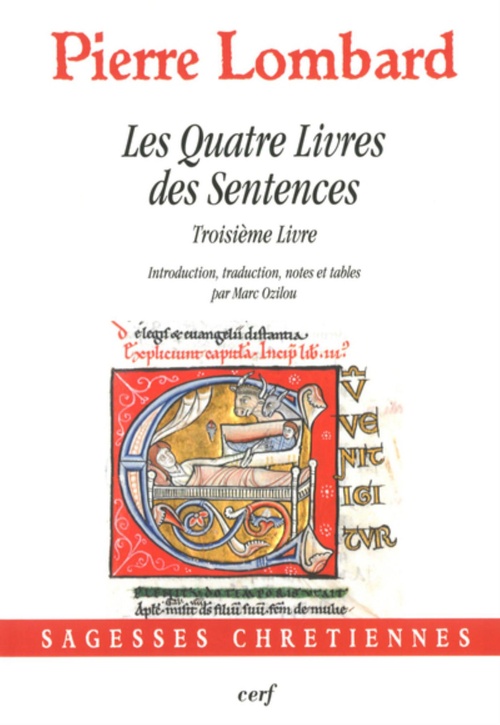 Couverture ebook de LES QUATRE LIVRES DES SENTENCES - TROISIÈME LIVRE, de Pierre Lombard