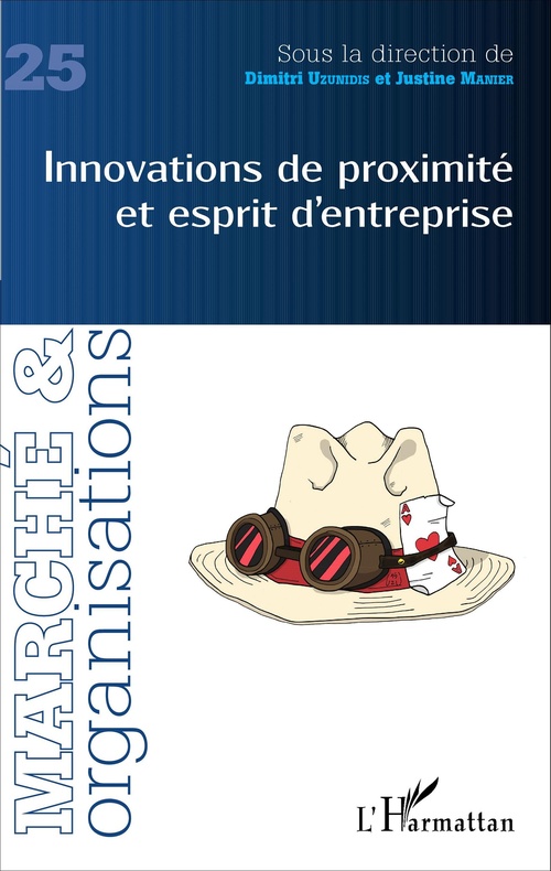 Couverture ebook de Innovations de proximité et esprit d'entreprise, de Justine Manier, Dimitri Uzunidis
