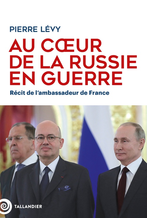 Couverture ebook de Au coeur de la Russie en guerre, de Pierre Lévy