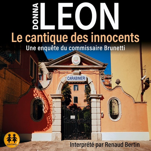 Couverture audiobook de Le cantique des innocents, de Donna Leon