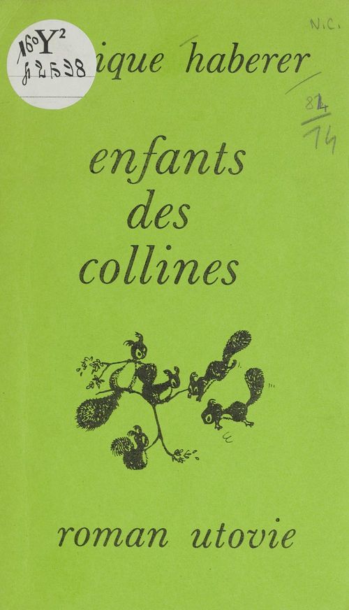 ebook cover of Enfants des collines, by Monique Haberer