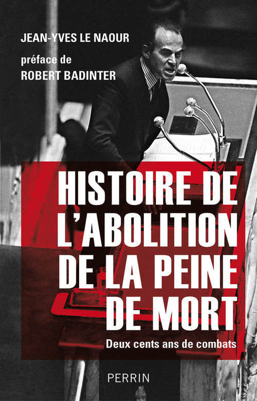 Couverture ebook de Histoire de l'abolition de la peine de mort, de Jean-Yves Le Naour