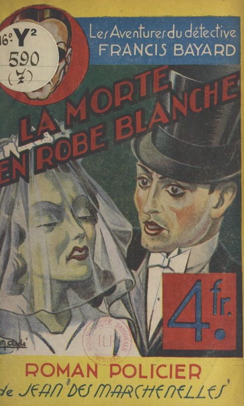 Couverture ebook de La morte en robe blanche, de Jean Des Marchenelles