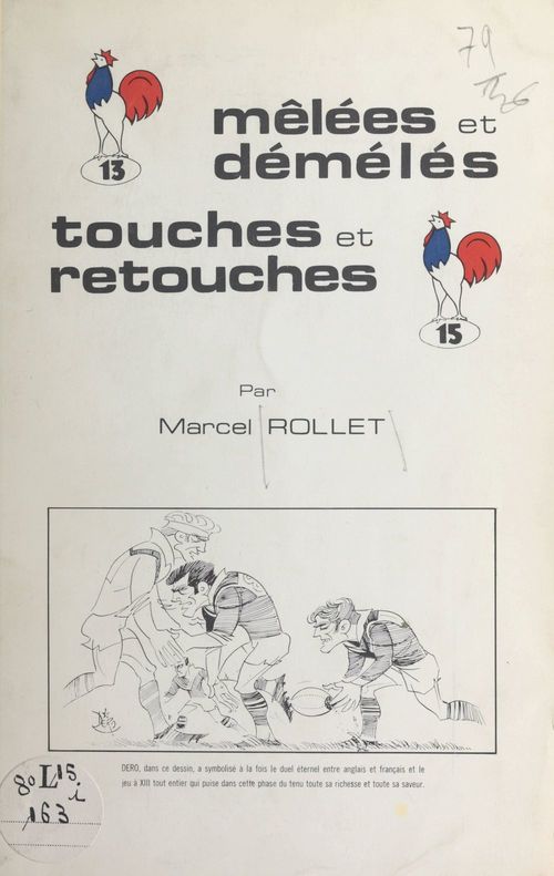 Couverture ebook de Mêlées et démélés, touches et retouches, de Marcel Rollet